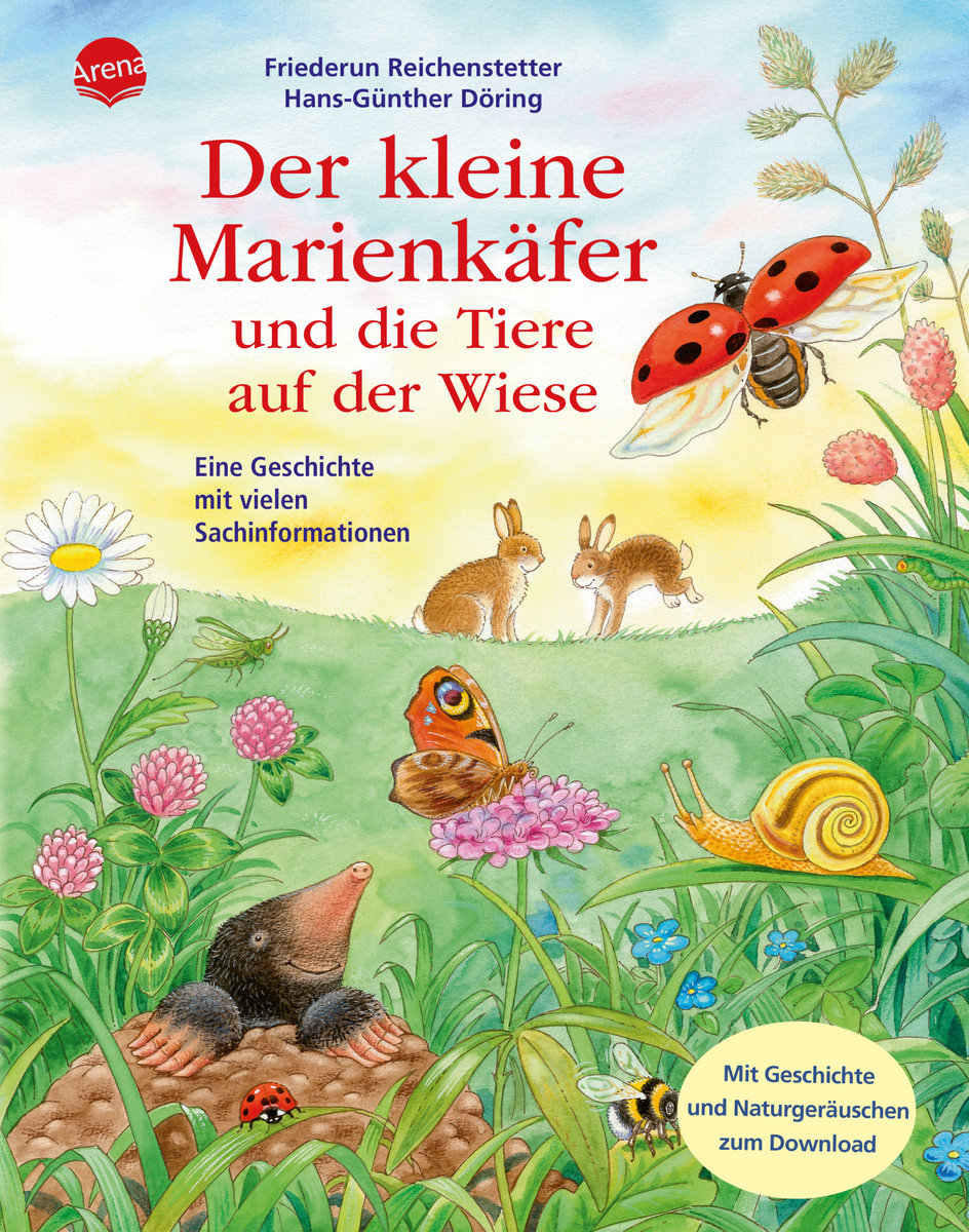 Der kleine Marienkäfer und die Tiere auf der Wiese