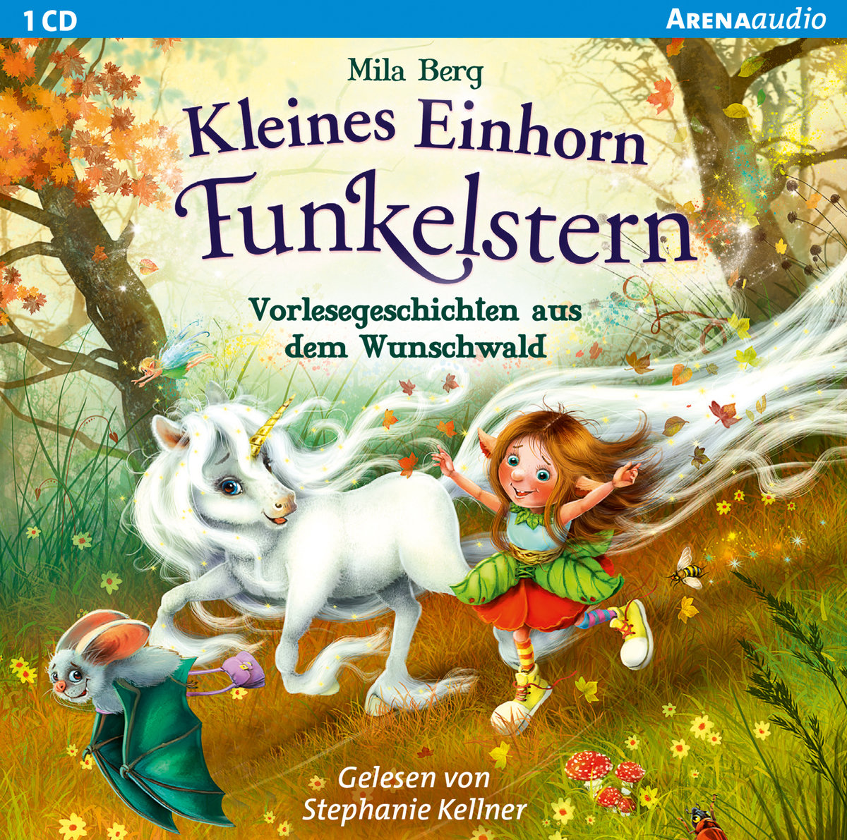 Kleines Einhorn Funkelstern. Vorlesegeschichten (1) aus dem Wunschwald