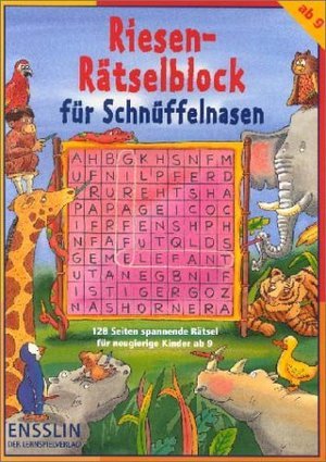 Riesen-Rätselblock für Schüffelnasen