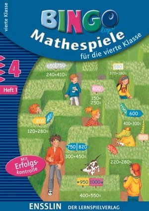 Mathespiele 4. Klasse, Heft 1 - Bingo Logo