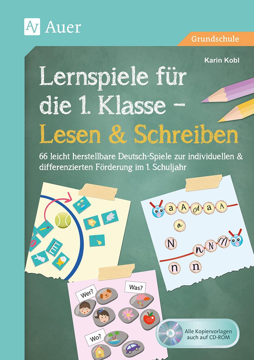 Lernspiele für die 1. Klasse - Lesen & Schreiben