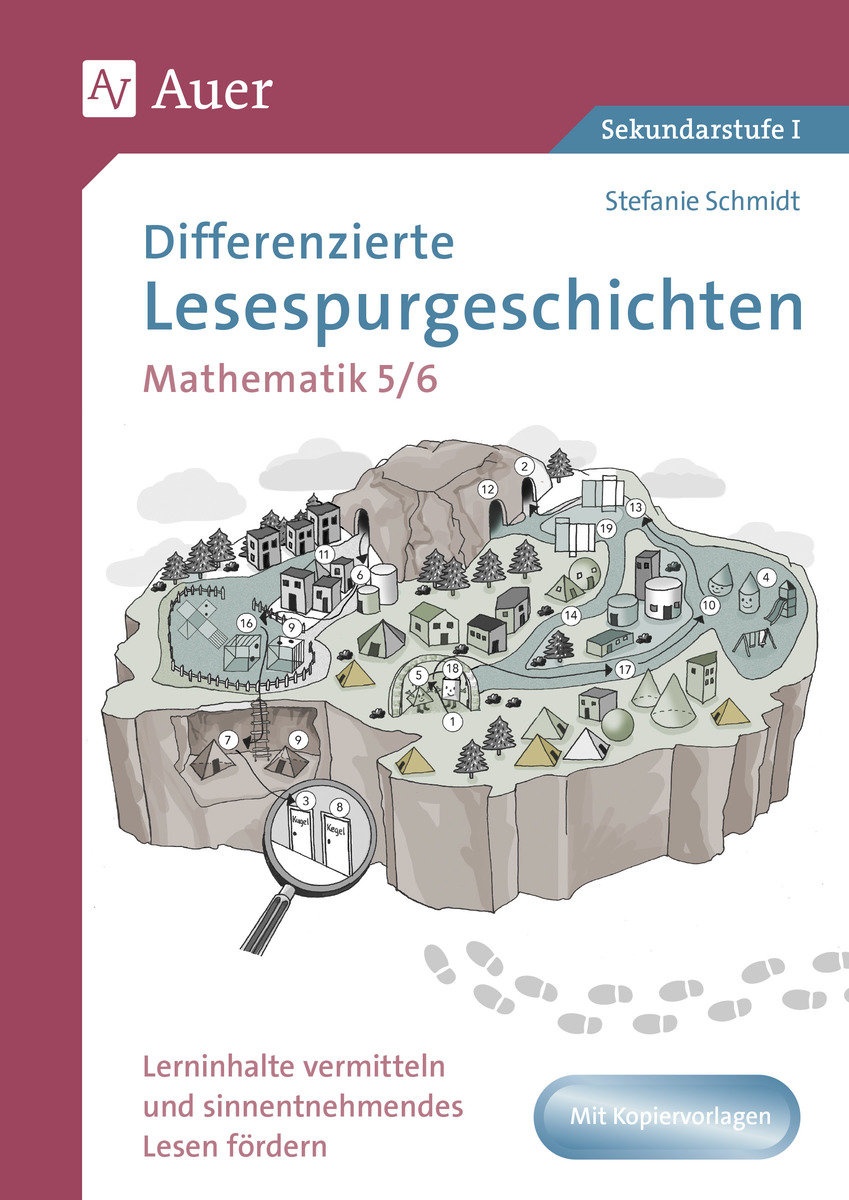 Differenzierte Lesespurgeschichten Mathematik 5-6