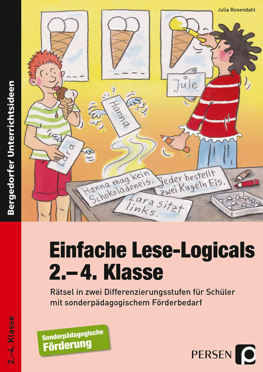 Einfache Lese-Logicals - 2.-4. Klasse