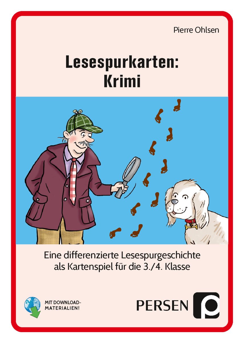 Lesespurkarten: Krimi