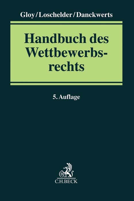 Handbuch des Wettbewerbsrechts