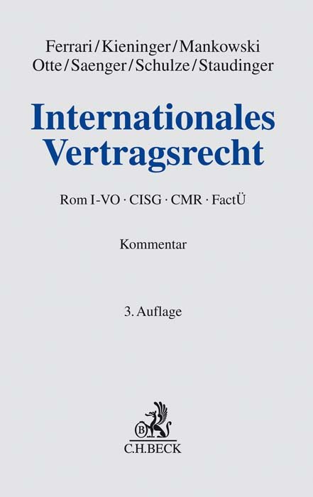 Internationales Vertragsrecht