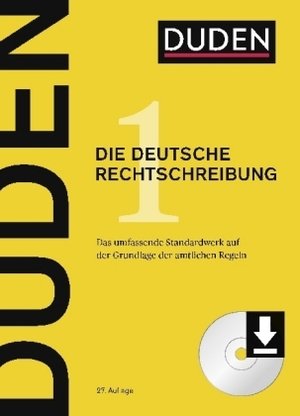 Die Rechtschreibung, 1 CD-ROM