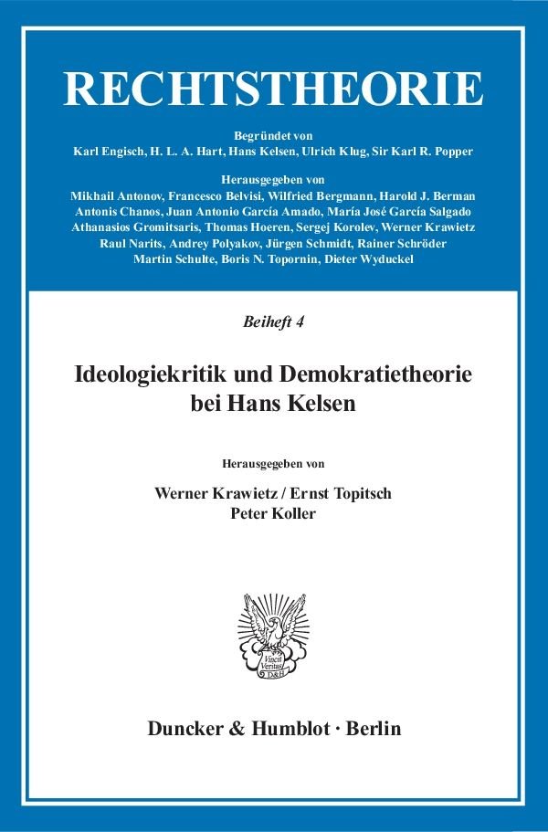 Ideologiekritik und Demokratietheorie bei Hans Kelsen