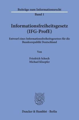 Informationsfreiheitsgesetz (IFG-ProfE)