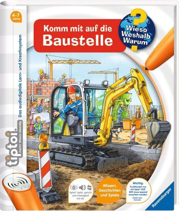 tiptoi® Wieso? Weshalb? Warum? Komm mit auf die Baustelle