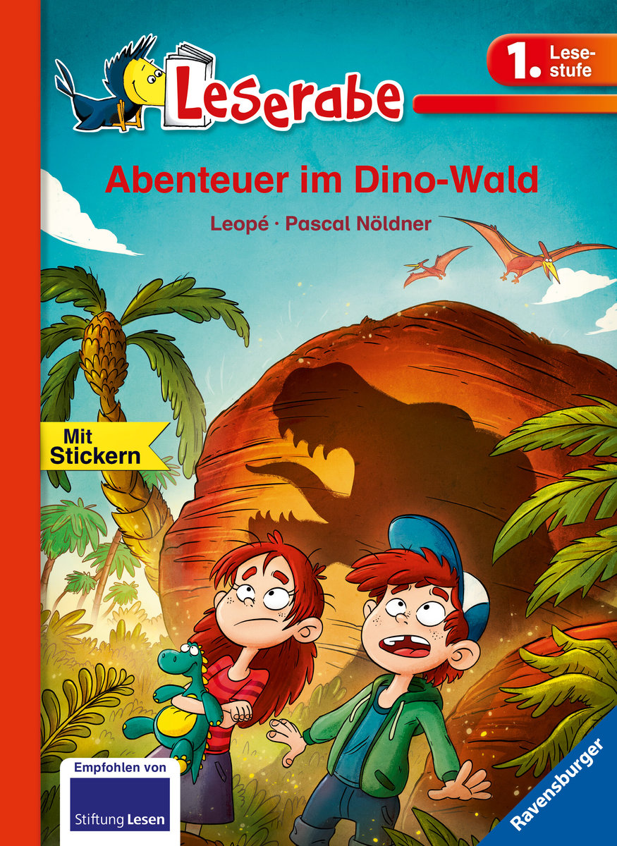 Abenteuer im Dino-Wald - Leserabe 1. Klasse - Erstlesebuch für Kinder ab 6 Jahren