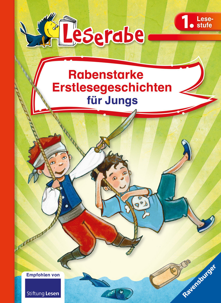 Rabenstarke Erstlesegeschichten für Jungs - Leserabe 1. Klasse - Erstlesebuch für Kinder ab 6 Jahren