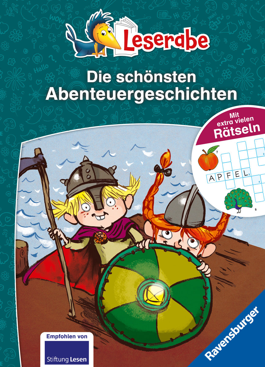 Die schönsten Abenteuergeschichten mit extra vielen Rätseln - Leserabe ab 1. Klasse - Erstlesebuch für Kinder ab 6 Jahren