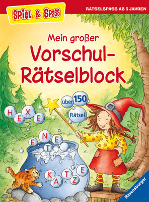 Mein großer Vorschulrätselblock