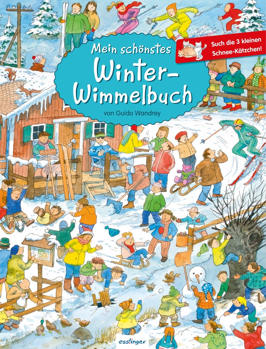 Mein schönstes Winter-Wimmelbuch