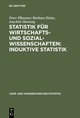 Statistik für Wirtschafts- und Sozialwissenschaften: Induktive Statistik