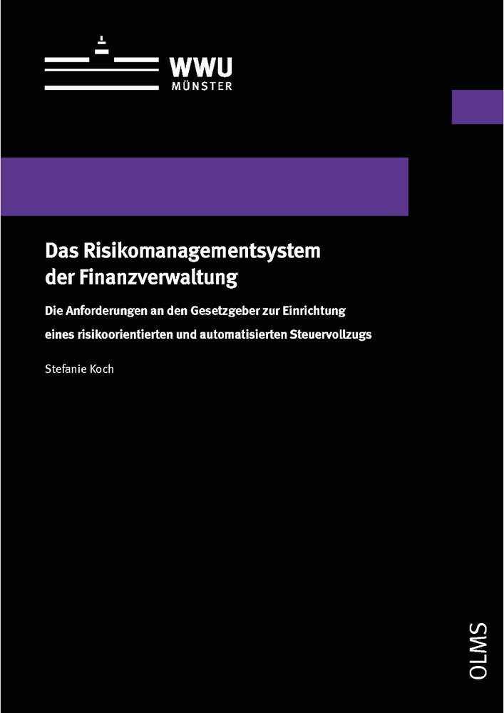 Das Risikomanagementsystem der Finanzverwaltung