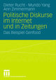 Politische Diskurse im Internet und in Zeitungen