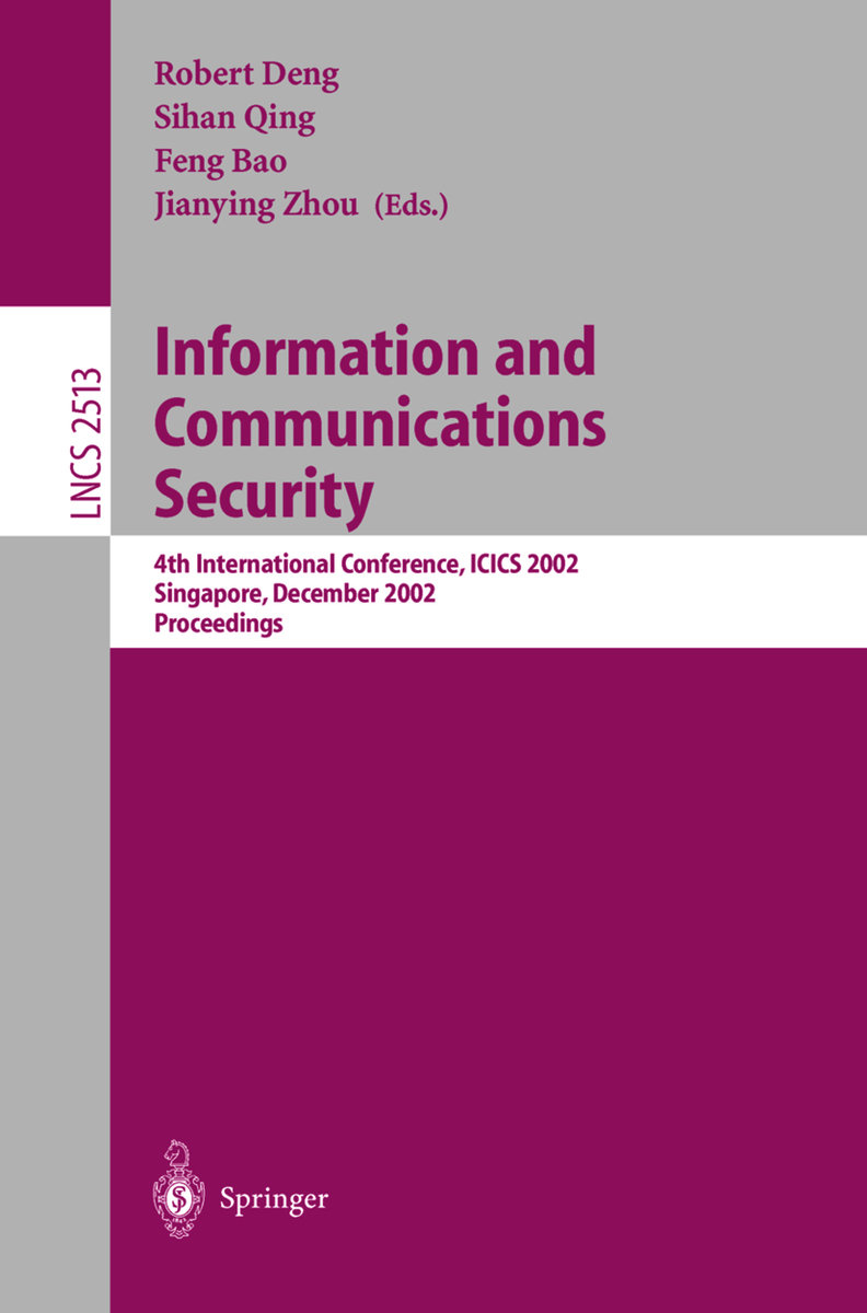 Information and Communications Security