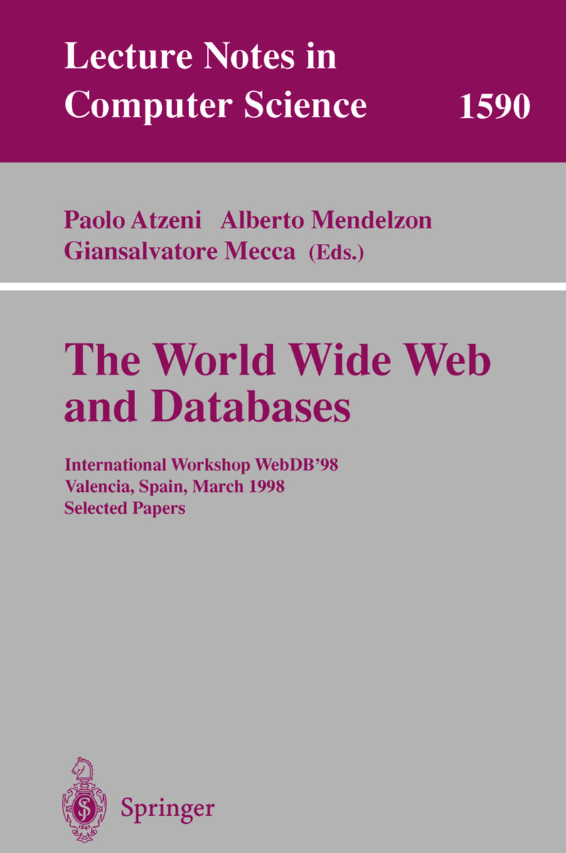 The World Wide Web and Databases