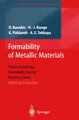 Formability of Metallic Materials