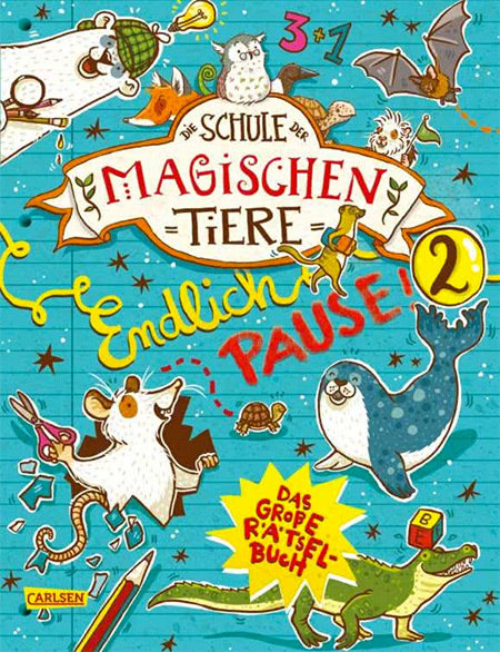 Die Schule der magischen Tiere: Endlich Pause! Das große Rätselbuch Band 2