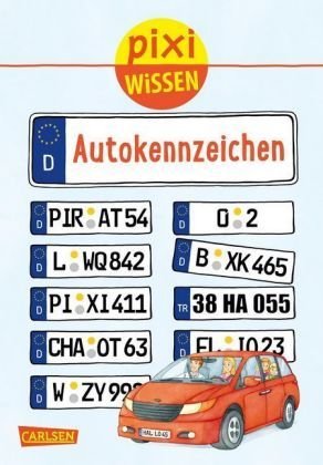 Pixi Wissen 102: Autokennzeichen