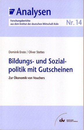 Bildungs- und Sozialpolitik mit Gutscheinen