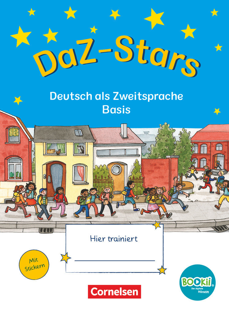 DaZ-Stars, BOOKii-Ausgabe, Deutsch als Zweitsprache - Basis, Übungsheft, Mit Lösungen