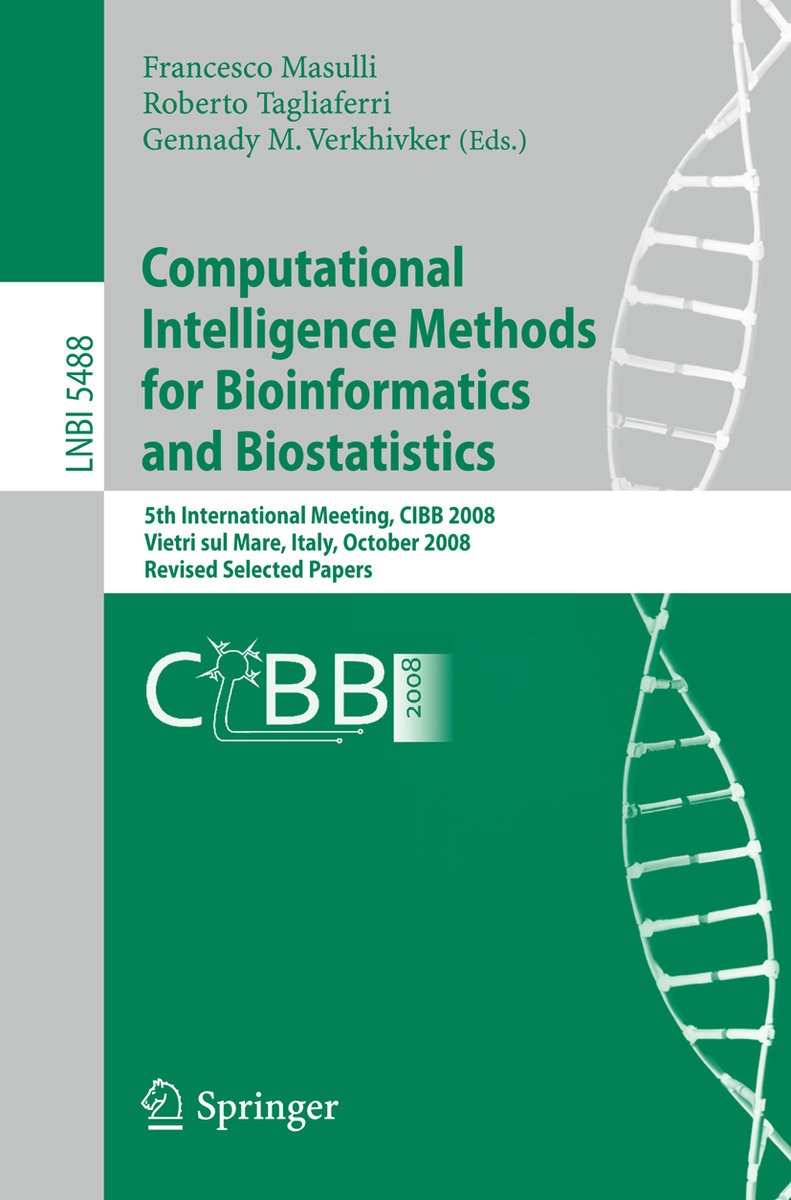 Computational Intelligence Methods for Bioinformatics and Biostatistics