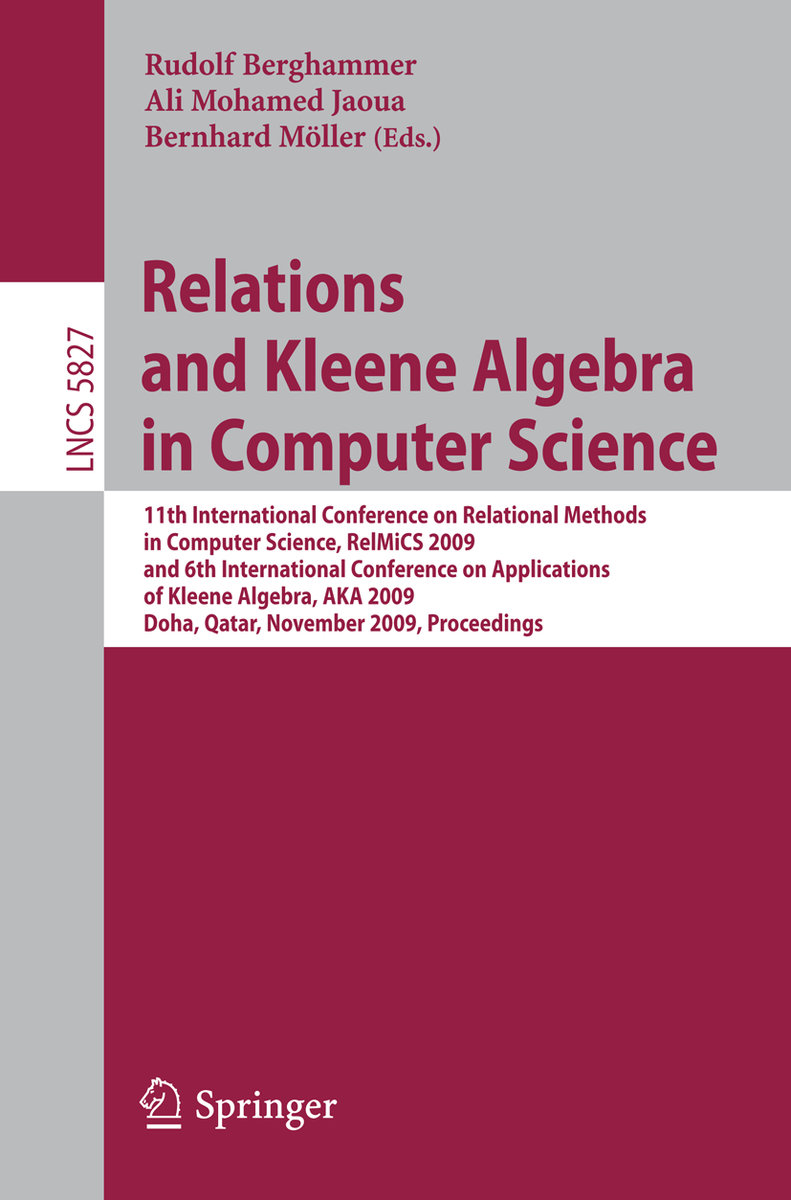 Relations and Kleene Algebra in Computer Science