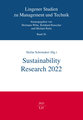 Sustainability Research 2022