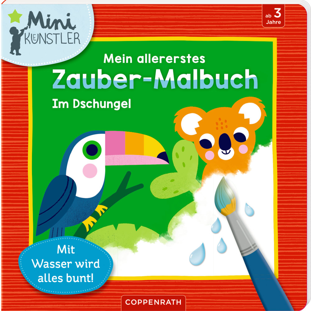 Mein allererstes Zauber-Malbuch: Im Dschungel