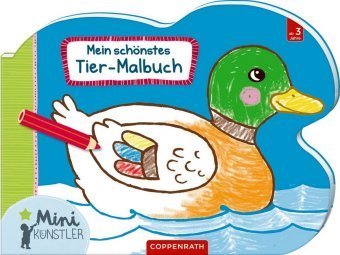 Mein schönstes Tier-Malbuch