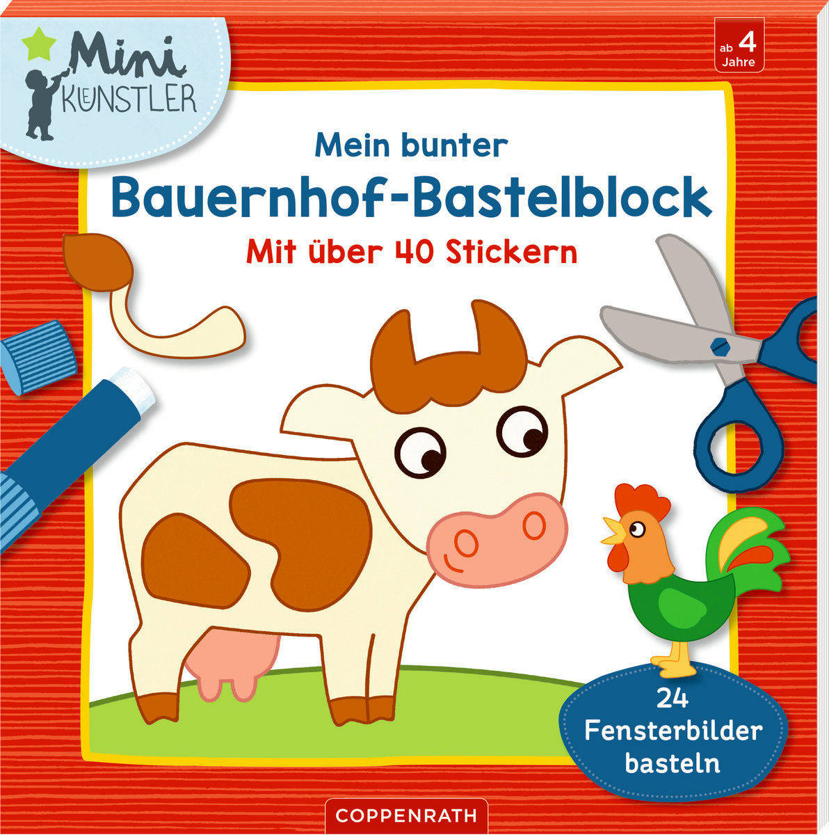 Mein bunter Bauernhof-Bastelblock