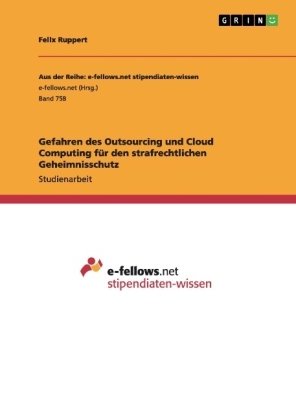 Gefahren des Outsourcing und Cloud Computing für den strafrechtlichen Geheimnisschutz