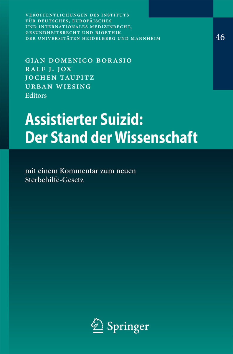 Assistierter Suizid: Der Stand der Wissenschaft