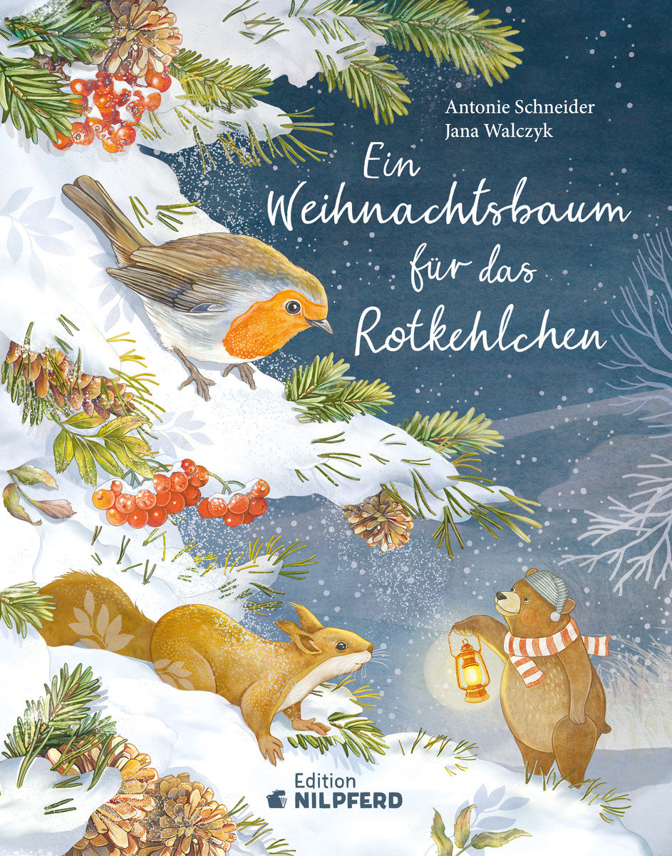 Ein Weihnachtsbaum für das Rotkehlchen