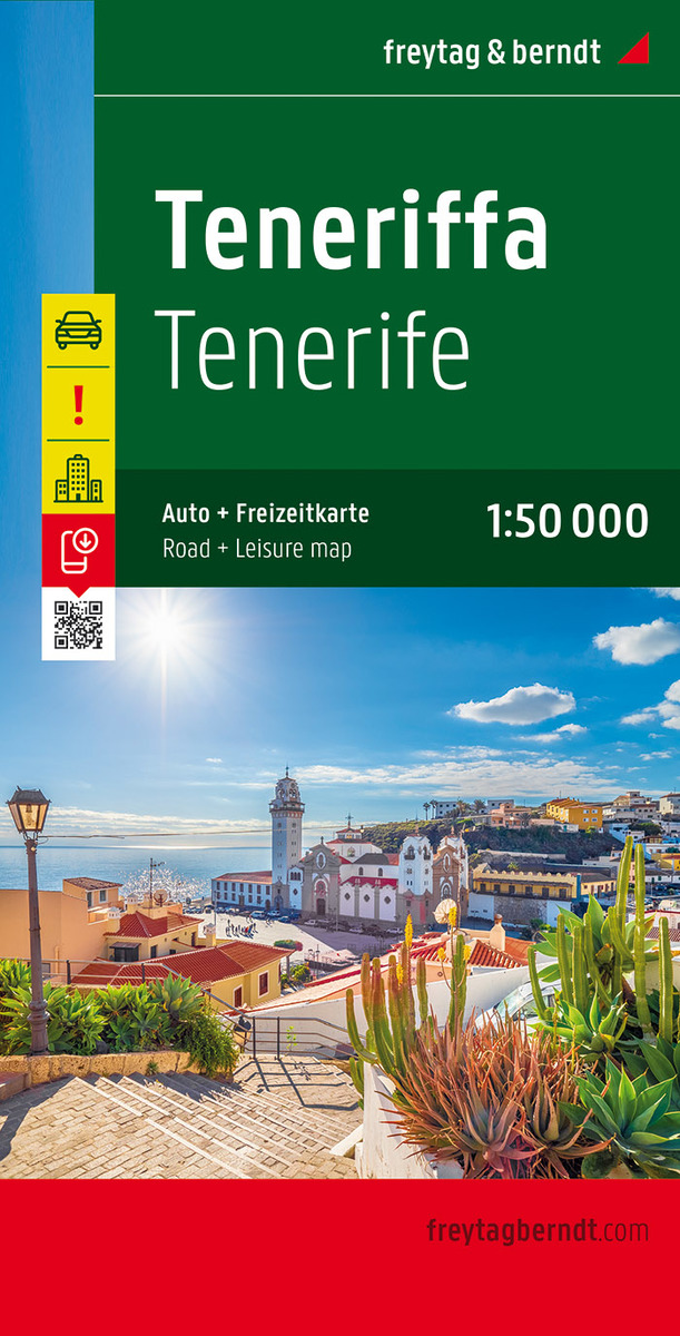 Teneriffa, Autokarte 1:50.000, freytag & berndt. 1:50'000