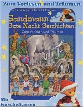 Sandmann Gute-Nacht-Geschichten, m. Kuschelkissen