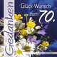 Glück-Wunsch zum 70