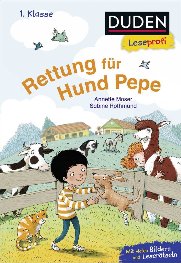 Duden Leseprofi - Rettung für Hund Pepe, 1. Klasse