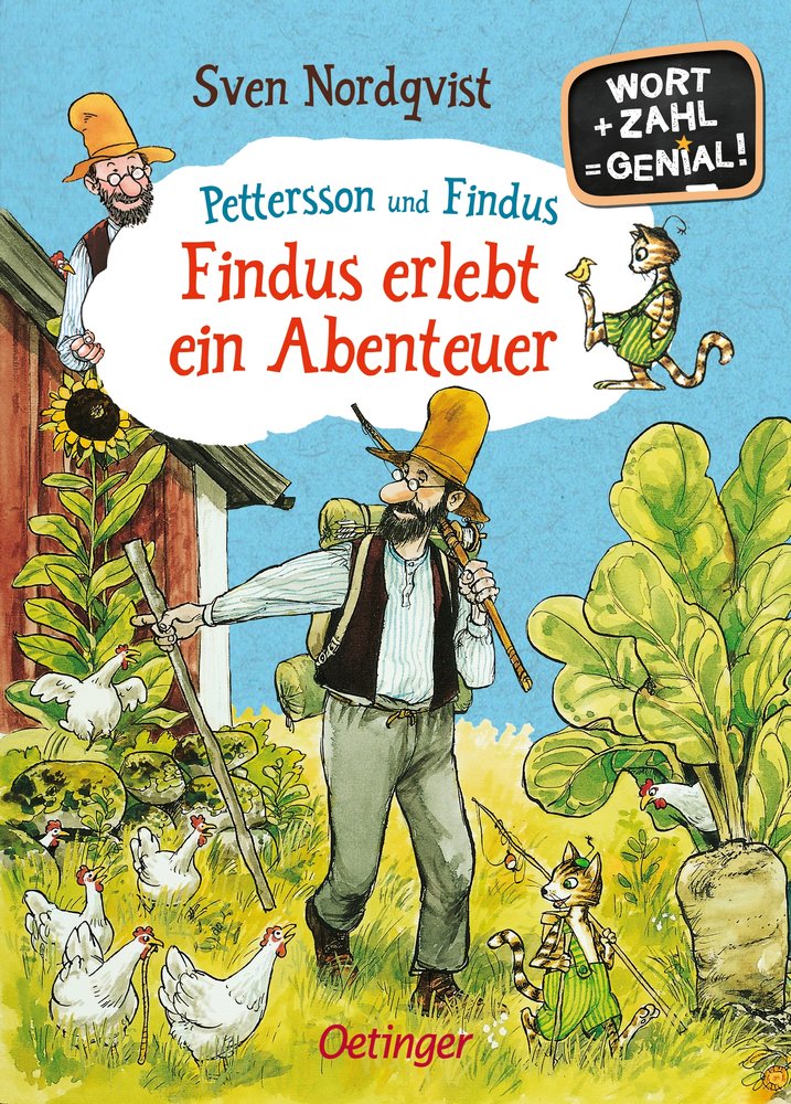 Pettersson und Findus. Findus erlebt ein Abenteuer