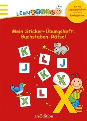 Mein Sticker-Übungsheft: Buchstaben-Rätsel