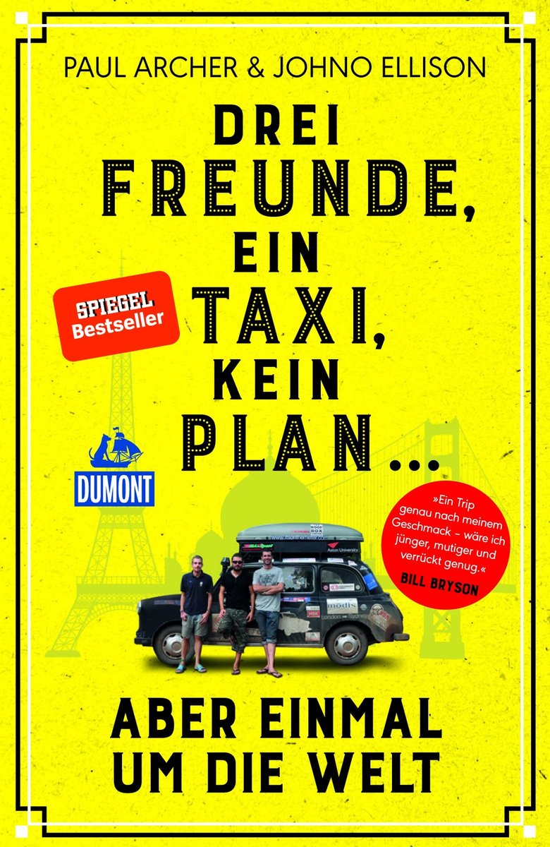 Drei Freunde, ein Taxi, kein Plan