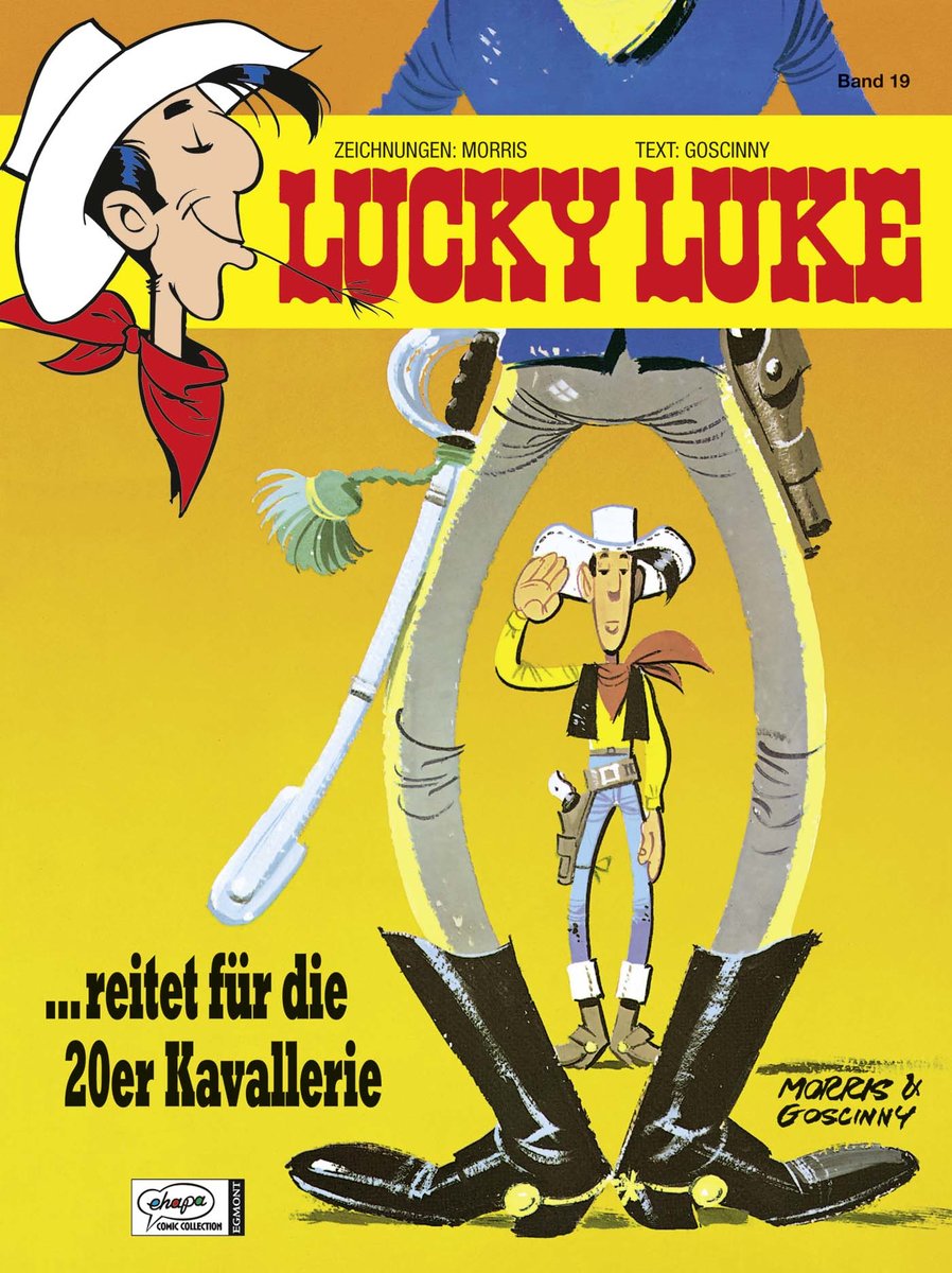 Lacky Luke:...reitet für die 20er Kavallerie