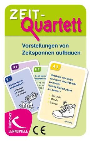 Zeit-Quartett Vorstellungen von Zeitspannen aufbauen 4250344933328