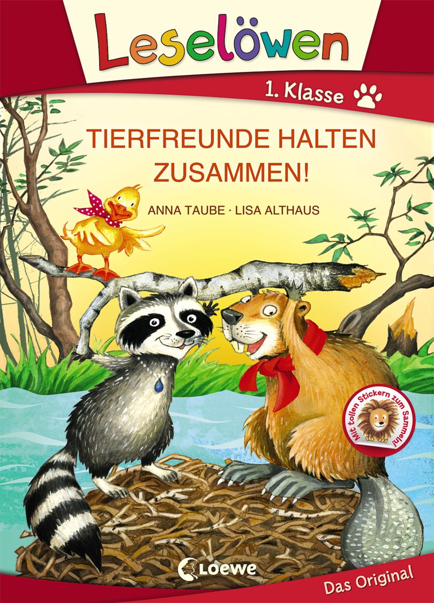 Leselöwen 1. Klasse - Tierfreunde halten zusammen!