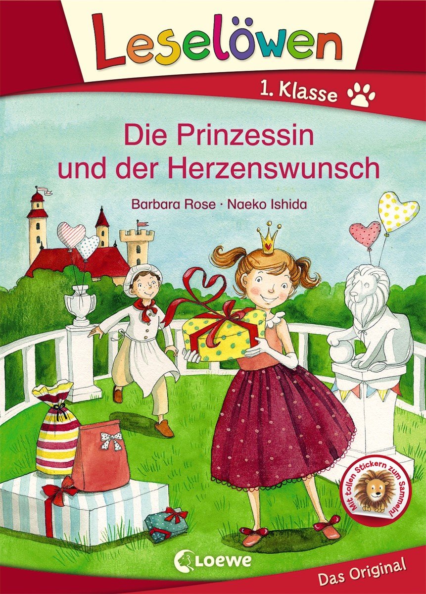 Leselöwen 1. Klasse - Die Prinzessin und der Herzenswunsch