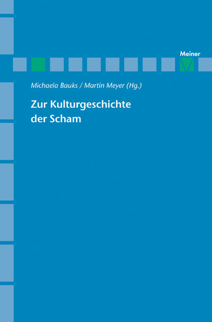 Zur Kulturgeschichte der Scham